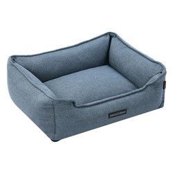 Pia Walled Pet Bed Med Denim