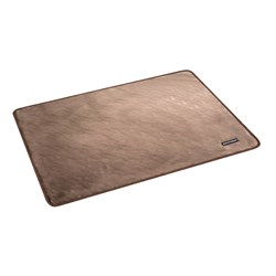 Lux Velvet Blanket Mocha