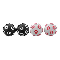 Paw Print Ball 2pk Vinyl