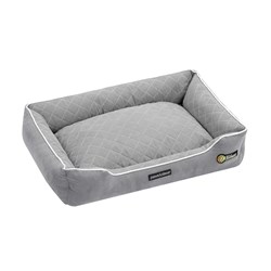 Self Warming Walled Bed Grey