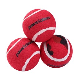 Tennis Balls 3pk 6cm