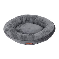 Lux Round Bed Grey Small