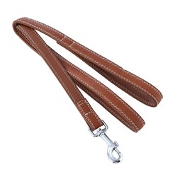 Leather Look Padded Dog Lead