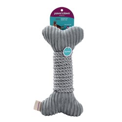 Roped-Up Plush Bone Grey